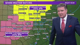 DFW Weather | Severe thunderstorm watch, tornado watch in place around North Texas, 14 day forecast