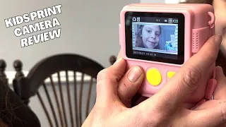 How to Use an Instant Print Camera: Review Video for Kids' Photo and Video Recording Tips