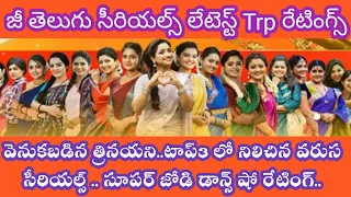 Zee Telugu serials 16th week Trp ratings 2024👌Telugu serial trp ratings this week new serials