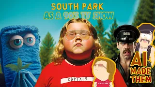 Southpark As A 90's TV-Show! With Famous Scenes! #southpark #ai