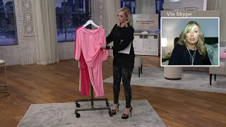 Carole Hochman Embossed Floral Baby Terry Hoodie Lounge Set on QVC