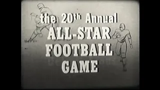 1953 College All Star Game vs Detroit Lions