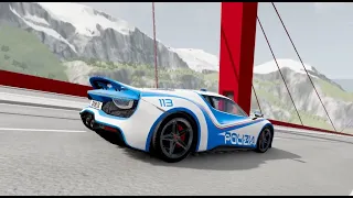 BEAMNG.DRIVE CRASH TEST I TESLA I MERCEDES I SUPRA I PORSCHE I NISSAN I BMW I TRUCK I BUS I  AUDI