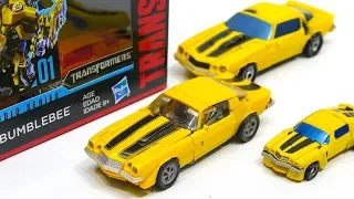 Transformers Movie Studio Series SS 01 Deluxe Bumblebee 1970 Camaro Vehicle Car Robot Toys