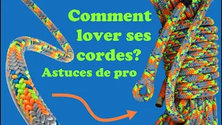 Lover une corde - Tuto grimpe