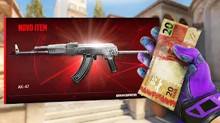 as lojas escondem isso de nós... INVENTÁRIO BONITO e BARATO no CS 2 (skins a partir de 1 REAL)