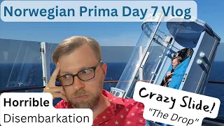 Norwegian Prima - Day 7 - Crazy Slide, Syd Norman's Pour House, Hudson's Restaurant & Disembarkation