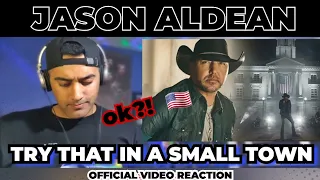 Jason Aldean - Try That In A Small Town (Official Music Video) - FIRST TIME REACTION !!