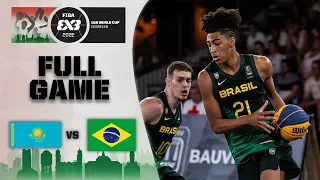 Kazakhstan v Brazil | Men | Full Game | FIBA 3x3 U18 World Cup 2022