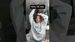 Girls VS Hair #Shorts