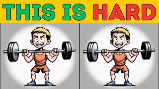 Spot The Difference - HARD: Only the TOP 10% can Find ALL [ Visual Workout #300 ]