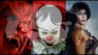 Tim Curry Villains - Don't Make Me Laugh - Halloween Music Vid Crossover 2019