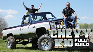 Full Build: Transforming a '85 Chevy K10 Into a "Fall Guy" Tribute Build