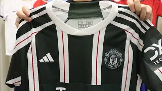 Manchester United Away Jersey 2023/24 UNBOXING + REVIEW | jerseysfcsoccershop.com