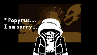 Papyrus... I am sorry... | Dusttale Somniphobia