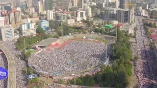 Ethiopia: Drone captures massive Eid al-Fitr celebrations in Addis