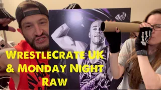 Monday Night Raw and WrestleCrate UK unboxing vlog perfect together