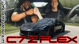 Georgia Customer brings in his C7 Z06 Corvette to LMR