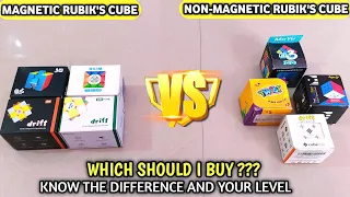 Magnetic vs non Magnetic Rubik's cube | Which should I buy ??? | Know the difference