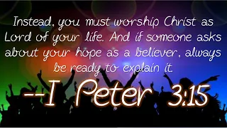 1 Peter 3:15 Song