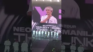 NCT127 The Link tour in Manila - Dreams Come True + Ending Ment