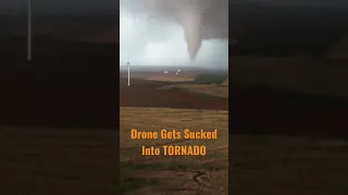 Drone Gets Sucked Into Texas Tornado