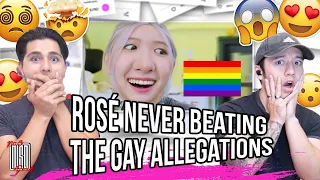 rosé never beating the gay allegations | REACTION