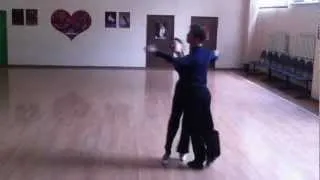 Vladlen Kravchenko - Aigerim Toktarova , Training 1 , Slow Waltz