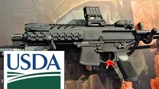 USDA needs Sub-Machine Guns & Body Armor...?