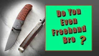 Knife Making - Intro to Freehand Grinding