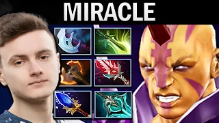 Anti-Mage Dota Gameplay Miracle with 16 Kills and Bloodthorn