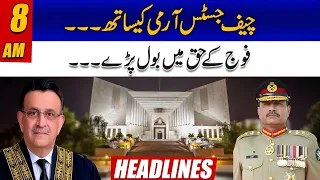 Chief Justice Spoke In Favor Of Army | 8am News Headlines | 28 Jun 2023 | 24 News HD