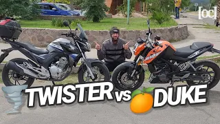 KTM DUKE vs HONDA TWISTER | Cuál es MEJOR? 🤔