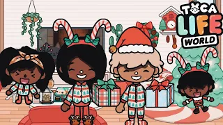 Rich family Christmas Day routine🎄⭐️|Toca boca roleplay|*With voice!🔊*