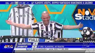 Salernitana-Juventus 0-3 con Valerio Pavesi Telecronaca @TelenovaMSP Canale 18