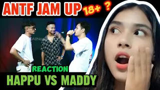 HAPPU VS MADDY | ROUND 2 BATTLE Ep.1 | Antf jam up rap battle | Reaction