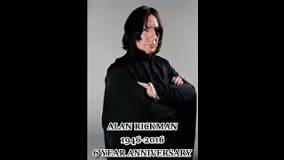 Alan Rickman 6th anniversary tribute - Intelligence