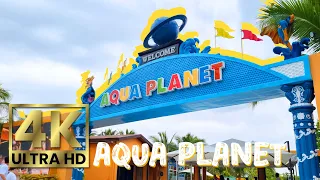 BIGGEST Waterpark in PH! | Aqua Planet in Clark Pampanga | Full Walking Tour 2024