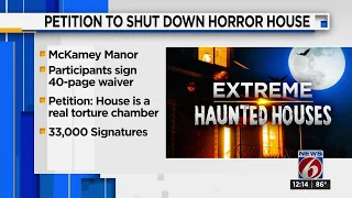 Petition to shutdown haunted house has gained traction