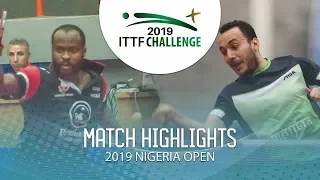 Aruna Quadri vs Mohamed El-Beiali | 2019 ITTF Nigeria Open Highlights (R16)