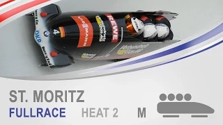 St. Moritz | 4-Man Bobsleigh Heat 2 World Cup Tour 2014/2015 | FIBT Official