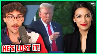 Hasan & AOC React to Trump's Rally in the Bronx | Hasanabi Reacts