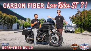 Carbon Fiber Low Rider ST !? Born-Free Build Week 6 - Vlog 74