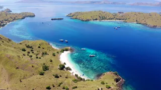 KOMODO NATIONAL PARK INDONESIA || DJI MAVIC AIR DRONE 4K