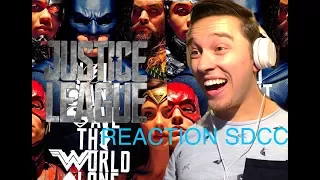 Justice League Trailer # 3 2017 REACTION -SDCC 2017 OMG THIS IS AWESOME