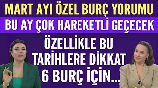 MİNE ÖLMEZ MART AYI BURÇ YORUMU BU AY ÇOK HAREKETLİ GEÇECEK  ÖZELLİKLE BU TARİHLERE DİKKAT 6 BURÇ...