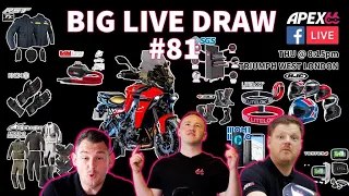 Big LIVE Draw #81 - Yamaha Tracer 9