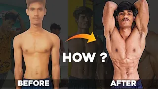 My Natural Body Transformation || My 20 months transformation || Gym motivation