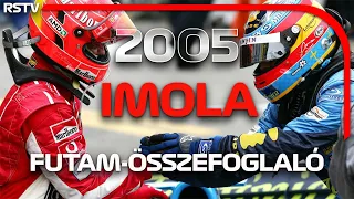 A gigászi csata, 2005 Imola - Futam-összefoglaló