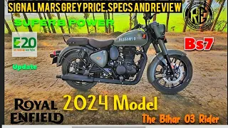 Royal Enfield classic 350 review 2024 | Marsh grey | E20 | BS7 | #royalenfield #review #classic350